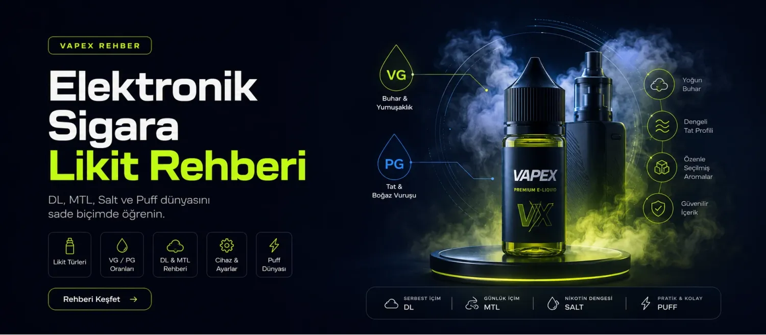 Elektronik Sigara Likit Rehberi
